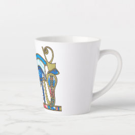 TAZA DE CAFÉ LATTE EYE OF HORUS