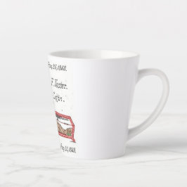 Taza De Café Latte F Vester Escape Coffin