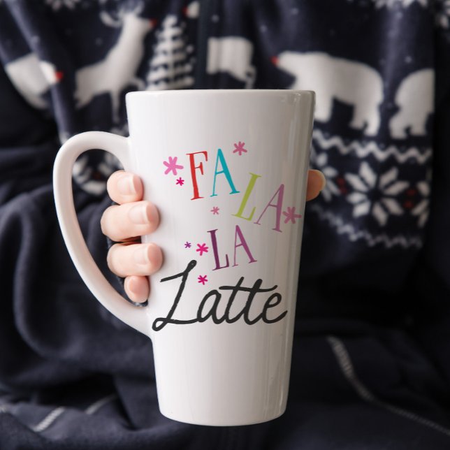 Taza De Café Latte Fa La La La (Subido por el creador)