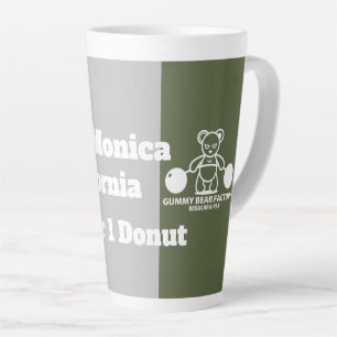 Taza De Café Latte Fábrica de Osos Gummy