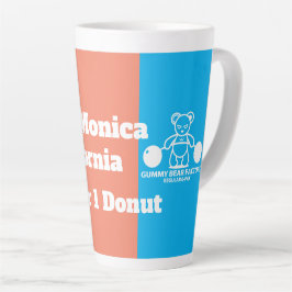 Taza De Café Latte Fábrica de Osos Gummy