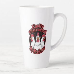 Taza De Café Latte Fácilmente distrado por los vendedores