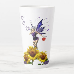 Taza De Café Latte Fairy Latte Mug