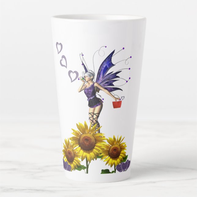 Taza De Café Latte Fairy Latte Mug (Anverso)