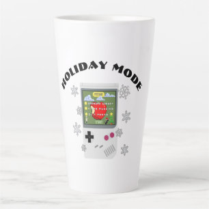 Taza De Café Latte Familia de navidades de la abuela Miktiez holidaym