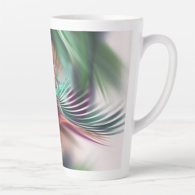 Taza De Café Latte Fancy Dancer (Derecha)