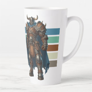Taza De Café Latte Fantasía Orc Warriors Latte Mug - Épico y detallad