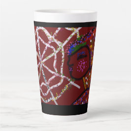 Taza De Café Latte Faraón araña hembra
