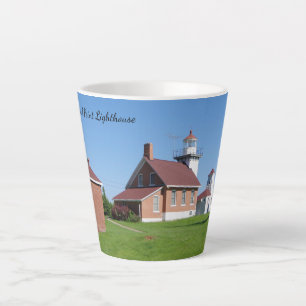Taza De Café Latte Faro de Sherwood Point