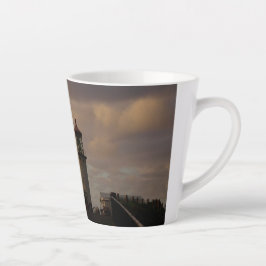 Taza De Café Latte Faro Kilauea en Hawaii