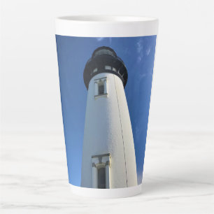 Taza De Café Latte Faro Yaquina Head, Newport, Oregón