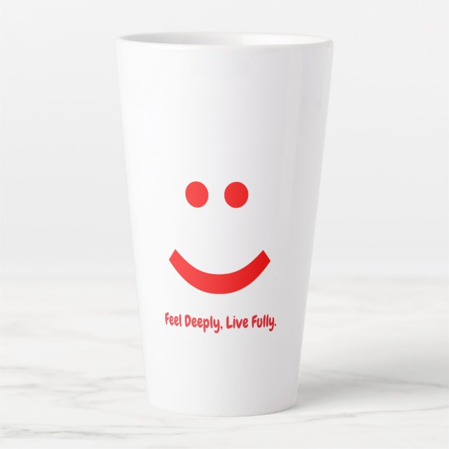 Taza De Café Latte feelings is (Anverso)