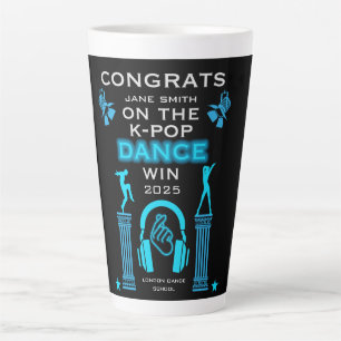 Taza De Café Latte Felicitaciones al ganador de la competencia de dan