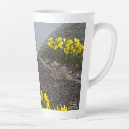 Taza De Café Latte Feliz Día de la Madre 2025 por RoseWrites