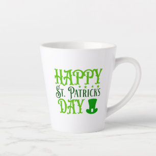 Taza De Café Latte Feliz Día de San Patricio-88489