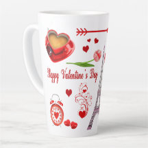 Feliz Día de San Valentín Romántico regalo para pa