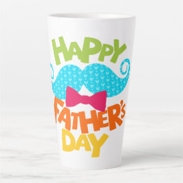 Taza De Café Latte "Feliz Día del Padre, papá: Una celebración del am
