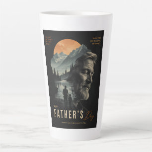 Taza De Café Latte Feliz Día del Padre – The First Guide Vintage