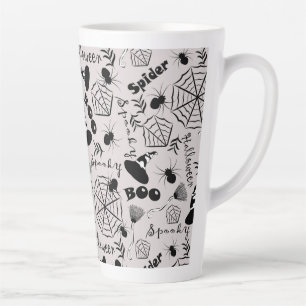 Taza De Café Latte Feliz Halloween