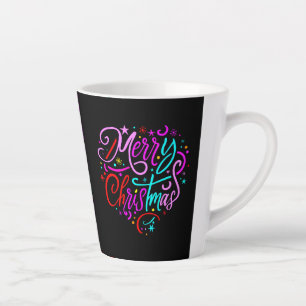 Taza De Café Latte Feliz Navidad - Diseños de Navidades
