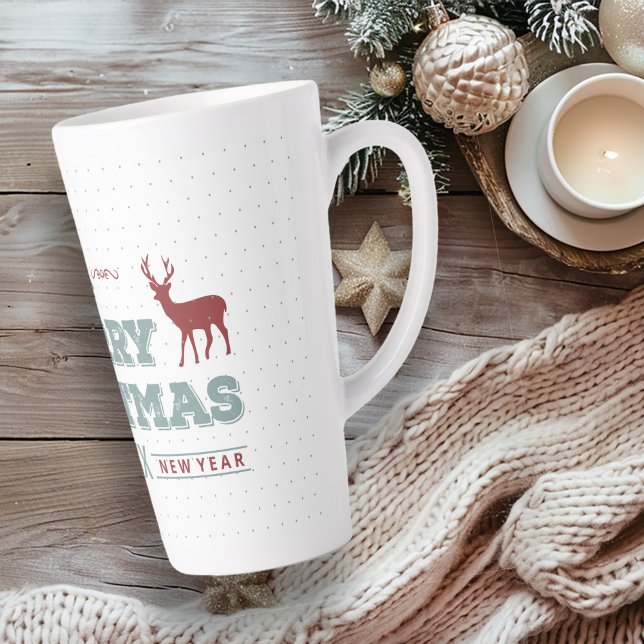 Taza De Café Latte Feliz Navidad Feliz Año Nuevo Año Nuevo ID612 (Subido por el creador)