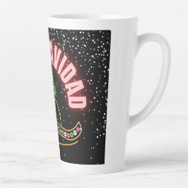 Taza De Café Latte Feliz Navidad navideño