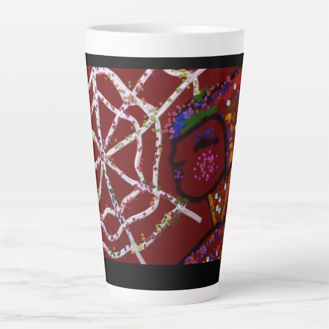 Taza De Café Latte Female Spider Pharaoh  (Anverso)