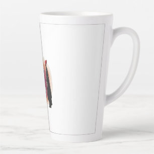 Taza De Café Latte Feminine Surrealism in Warm Tones