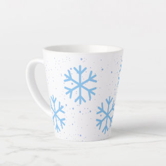 Taza De Café Latte Ferias de Nieve Festín Latte