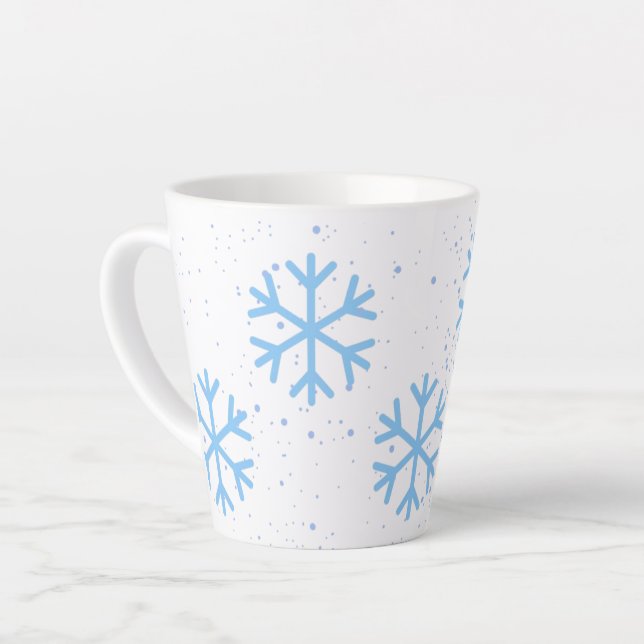 Taza De Café Latte Ferias de Nieve Festín Latte (Ángulo izquierdo)
