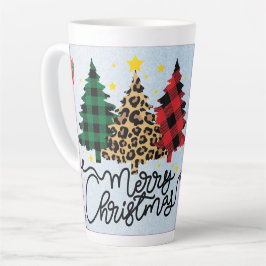 Taza De Café Latte Festive Christmas Tree with Cozy Winter Design gif