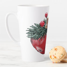 Taza De Café Latte Festividad de las campanas Latte Mug