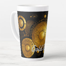 Taza De Café Latte Fiebre de oro 1 latte Mug