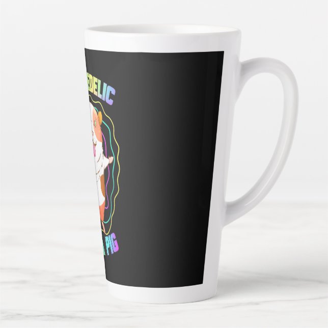 Taza De Café Latte Fiesta Guinea Pig EDM (Derecha)