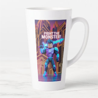 Taza De Café Latte Fight the monster 