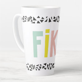 Taza De Café Latte Fika Colors Latte Mug