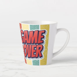 Taza De Café Latte Fin del juego.