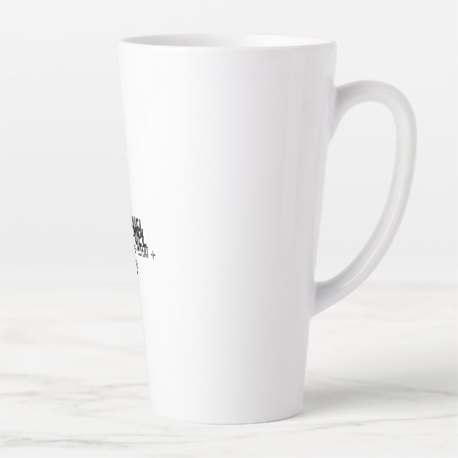Taza De Café Latte Fin del Mundo (Derecha)