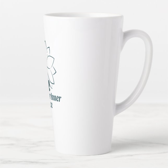 Taza De Café Latte Find Your Inner Peace Yoga Quote (Derecha)