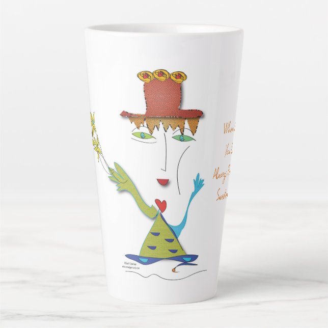 Taza De Café Latte 'Fiona' - Sweeten Deal Latte Mug (Anverso)