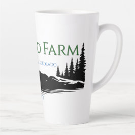 Taza De Café Latte Flauta de latte de grano de marihuana con arma de