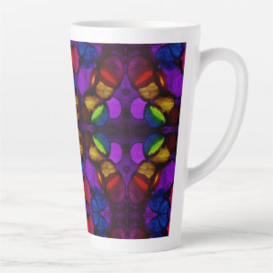 Taza De Café Latte Floración Eléctrica