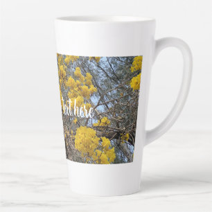 Taza De Café Latte Florecer de la naturaleza
