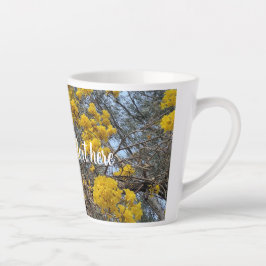 Taza De Café Latte Florecer de la naturaleza