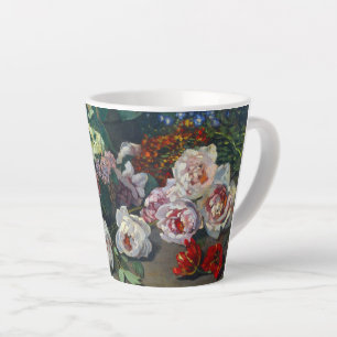 Taza De Café Latte Flores Monet Spring