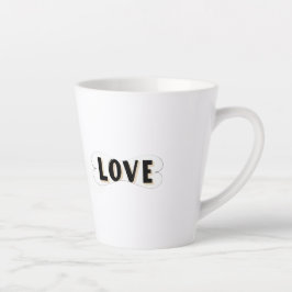 Taza De Café Latte Flujo de Amor