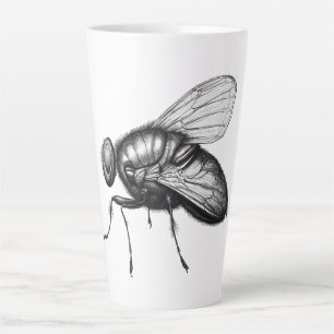 Taza De Café Latte Fly Latte Coffee Mug