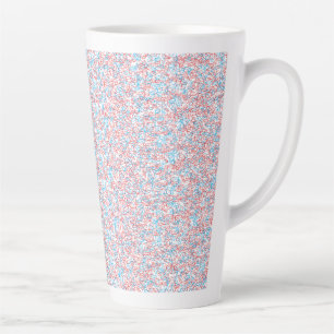 Taza De Café Latte Fondo texturado en blanco roto con sutiles, finos,