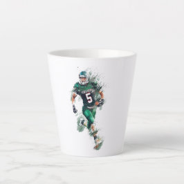 Taza De Café Latte Football