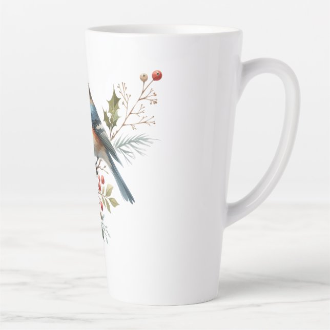 Taza De Café Latte Forest Songbird Mug (Derecha)